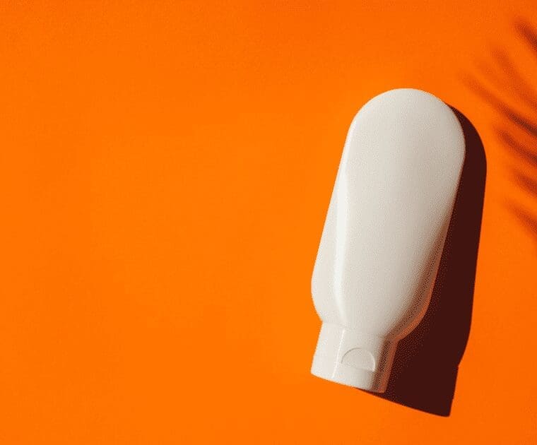 Cosmetic product photoshoot