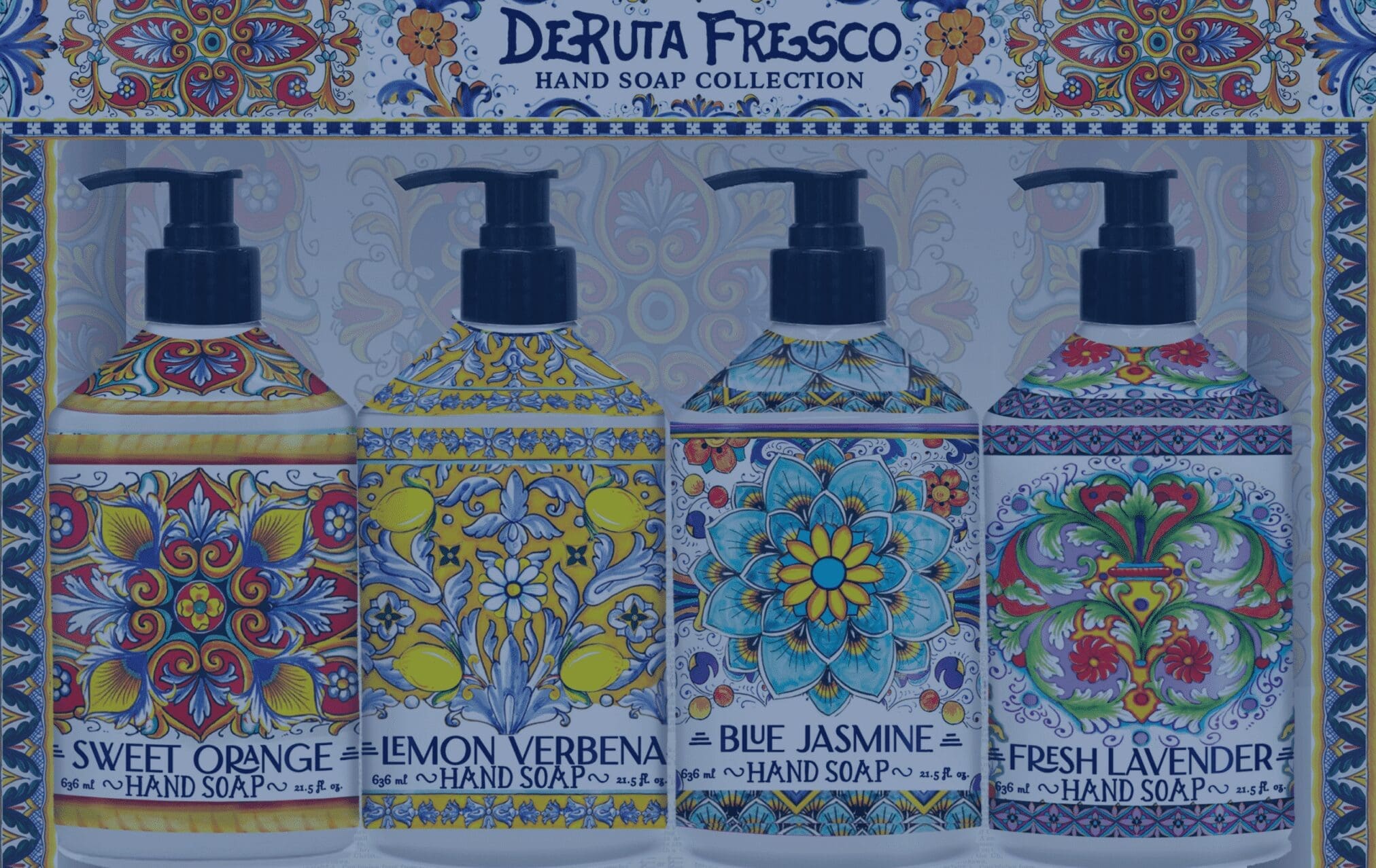Deruta Fresco hand soap collection