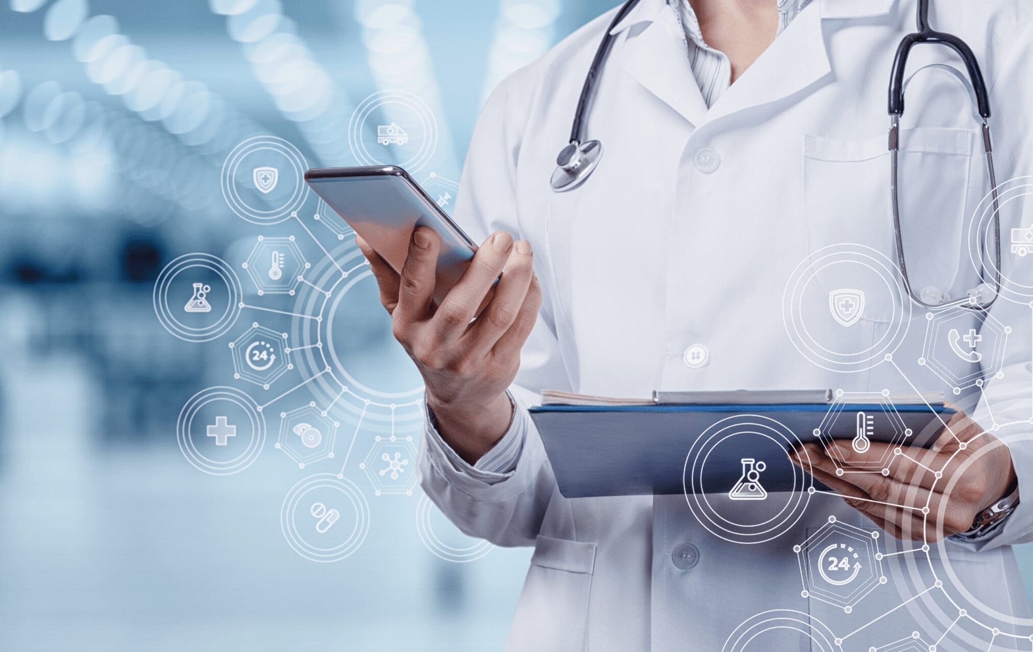 Illustration of medical devices available for sale online