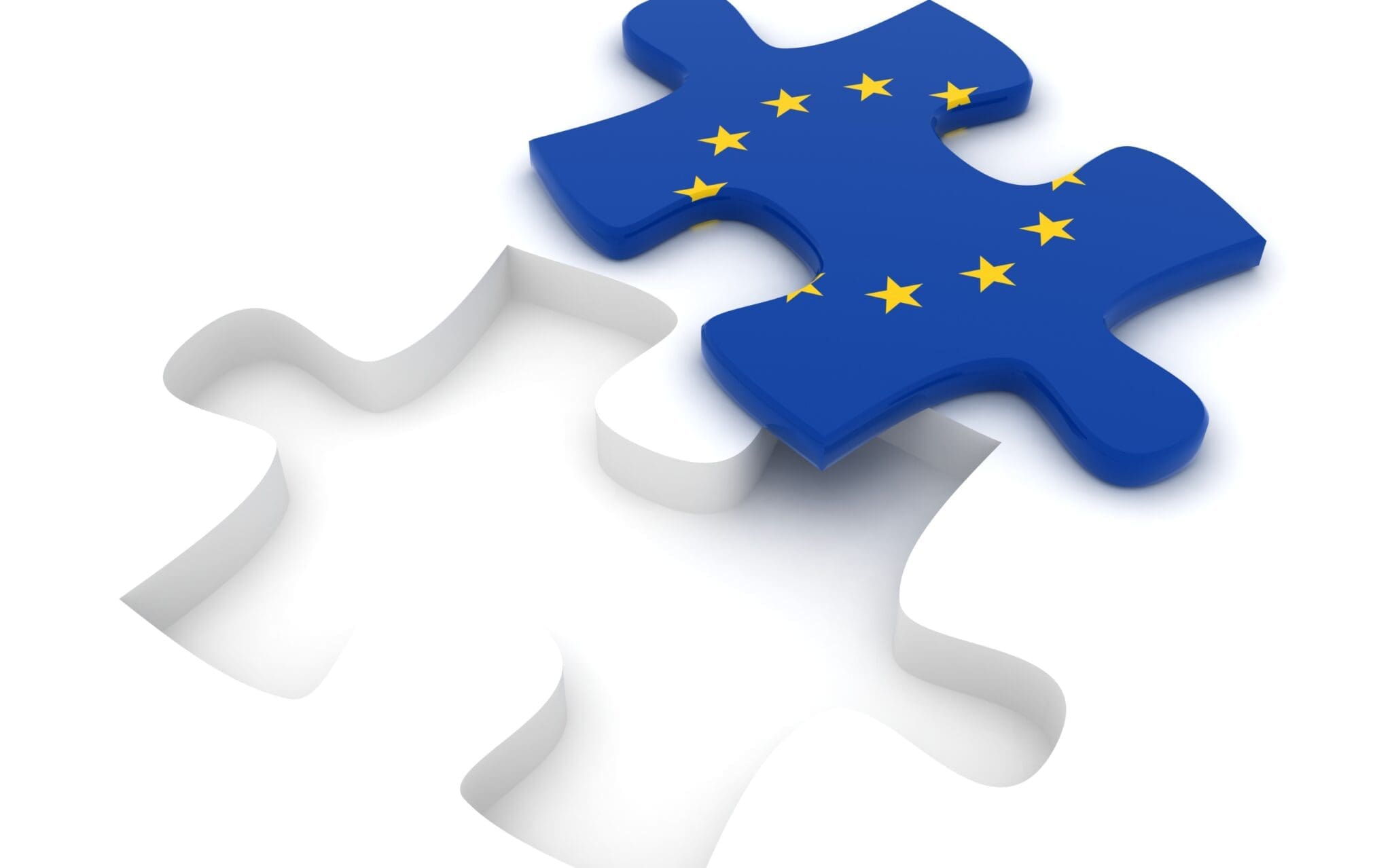 European Union puzzle piece symbolizing EU regulatory compliance and market access.